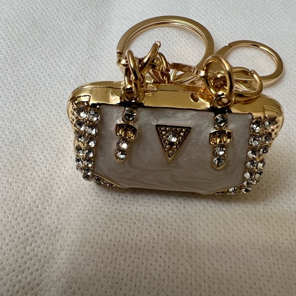Bagcharm / keychain sparkling Handbag New - Picture 5 of 5